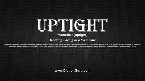 uptight synonym